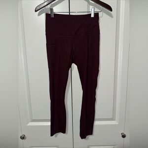Yogalicious Lightweight Pocket Power Leggings S Purple